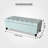 Freya 50.25" Modern Upholstered Storage Ottoman Bench with Safety Hinges-129155621-129155622