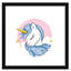 Impression sur papier Sparkly Unicorn-47848583-47848577