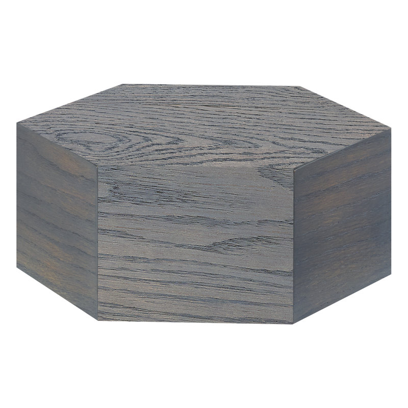 Ashwood Hexagon Riser - 12" x 5"