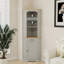 Armoire de rangement sur pied autoportante avec 1 porte