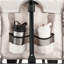 Le chariot de chariot pliable se convertit en charge de 550 lb et en chariot utilitaire de 220 L pour le camp