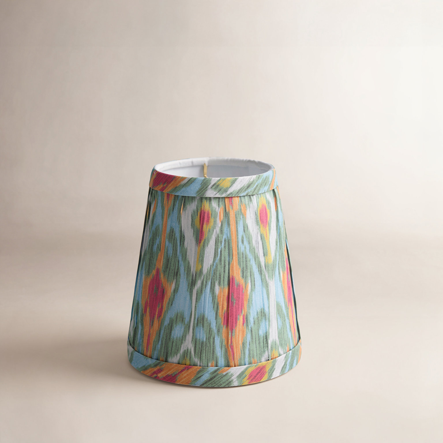 Empire Hardback Sconce Lamp Shade, Blue/Green/Orange