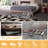 Under Bed Shoe Storage Organizer For Closet Fits 24 Pairs-Sturdy Underbed Shoe Storage Box Bins,Set Of 2 (Linen)