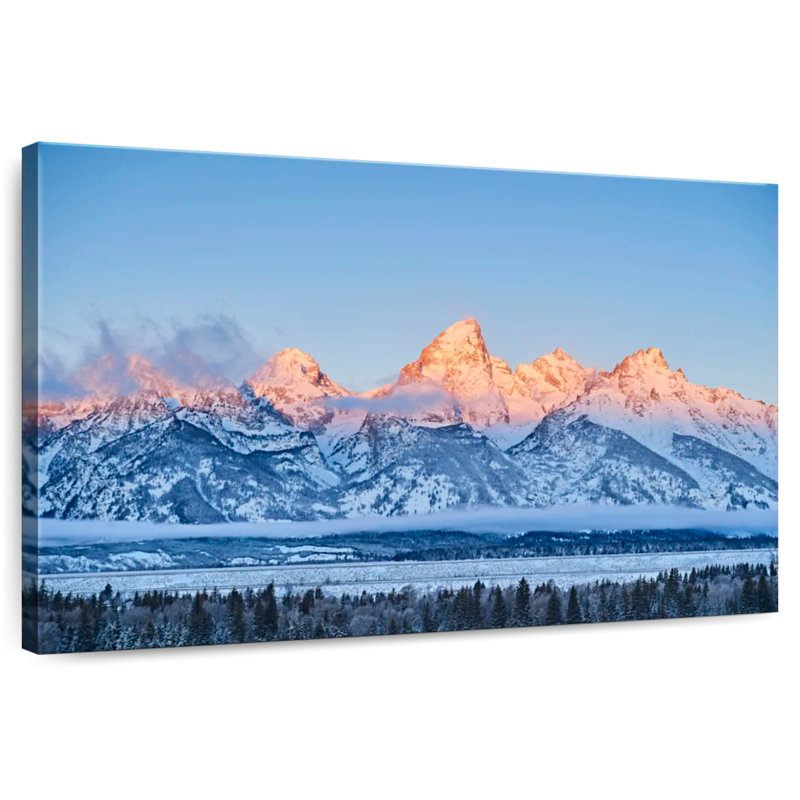 Grand Tetons Alvord Frozen, H 24 po x l 36 po