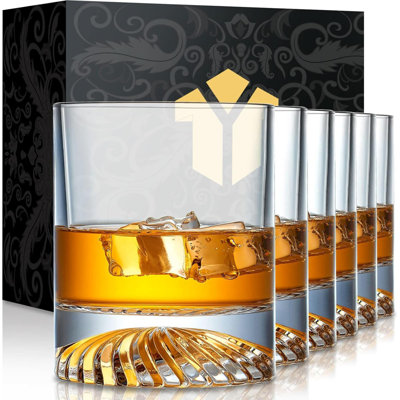 Ensemble de 6 verres à whisky avec verres à whisky et verres à whisky