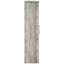 Armoire haute 2 portes en bois d'ingénierie en bois de grève gris, aspect bord de mer pour rangement de salon