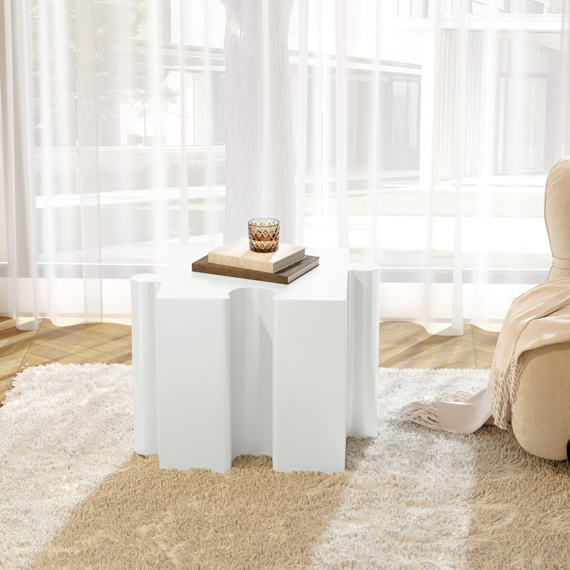 Table d'appoint Roomfitter, Blanc