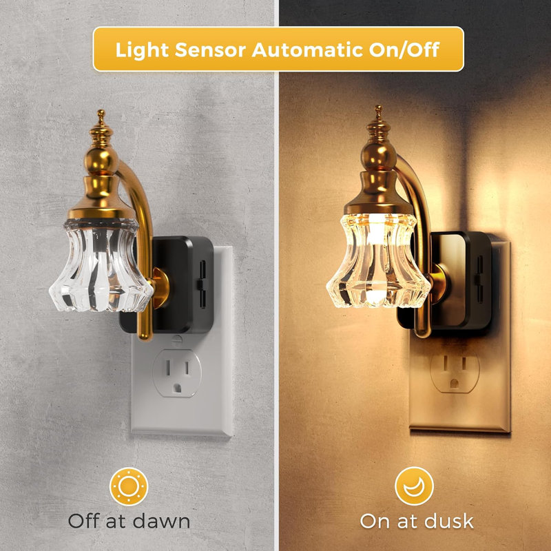 LED Night Lights Plug into Wall, 3000K Soft White