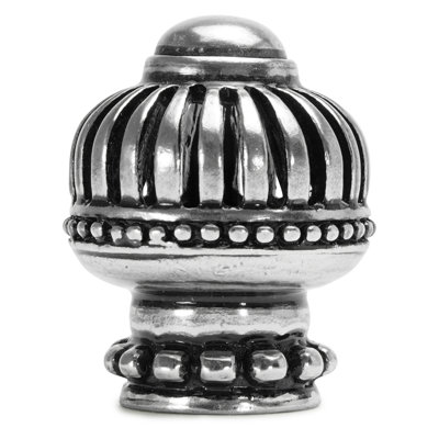 Cricket Cage large round knob with beaded base in 