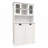 Tall Bathroom Cabinet With 2 Adjustable Shelves