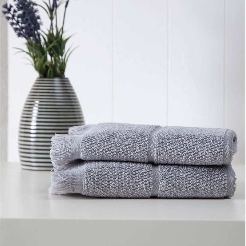 Ozkan   Midweight Washcloth, Gray