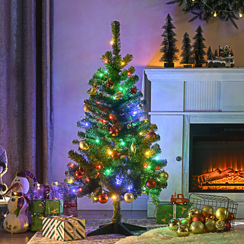 Arbre de Noël artificiel pré-éclairé, 3.9'