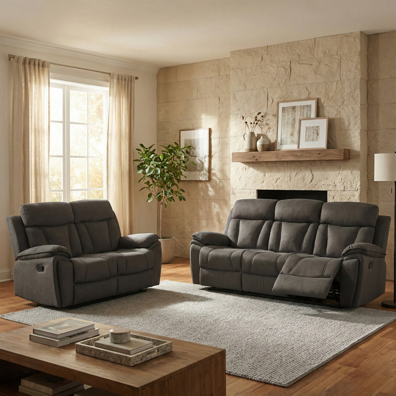 Tairi 2 - Piece Living Room Set, Chocolate