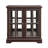 LED Curio Display Cabinet,Antique Display Cabinet With Adjustable Shelves,Retro Design Quality Showcase With Lattice Doors Elegant Bookcase And Storage Cabinet-1786113335