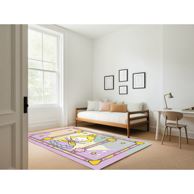Tapis fantaisie East Urban Home