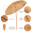 Parasol de plage 78 po
