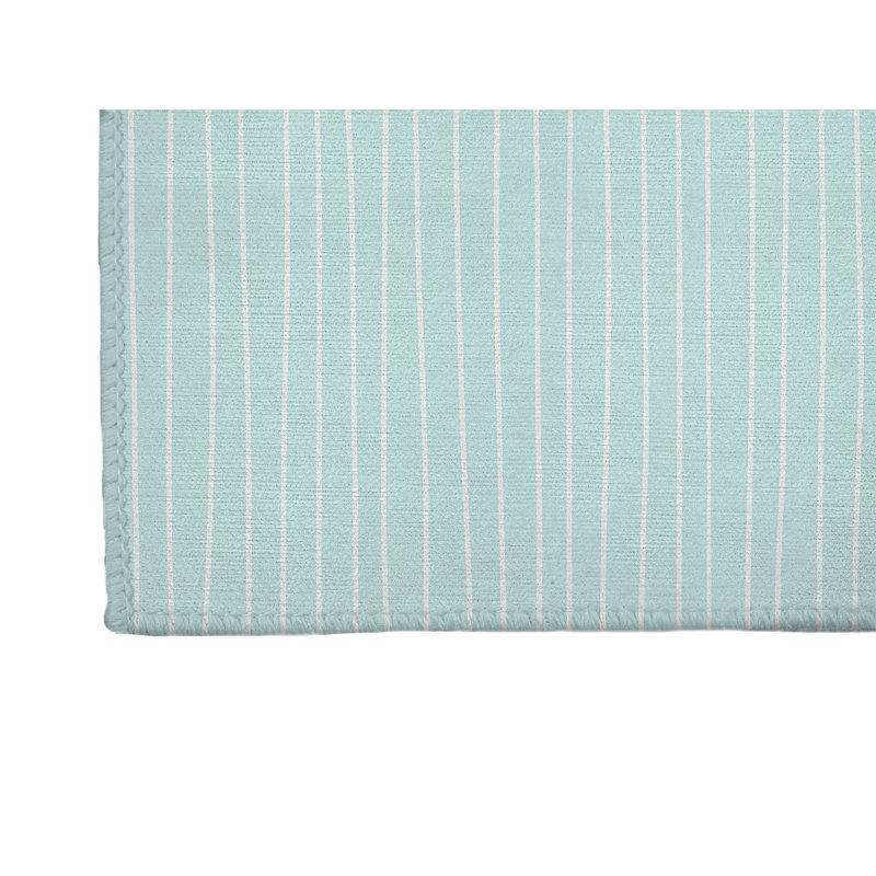 Slat Non-Slip Outdoor Rug, Runner 2'6" x 8'