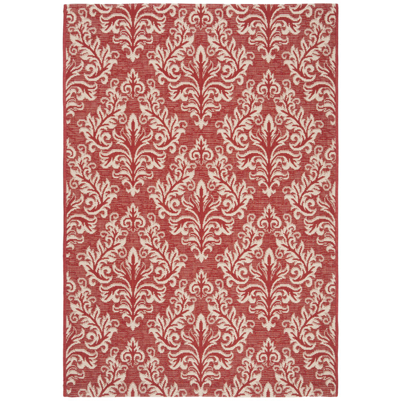 Galena Performance Ikat Indoor/Outdoor Area Rug, Rectangle 9' x 12'