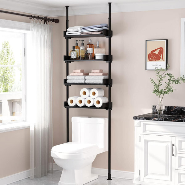 17 Stories Airyn Steel Freestanding Over-the-Toilet Storage | Wayfair