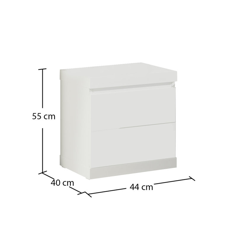 2 Drawer Nightstand