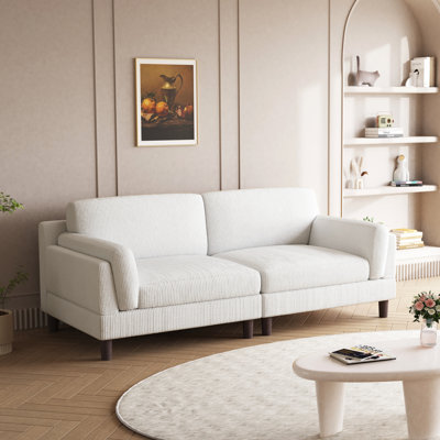 Stoneville 229.6Cm Square Arms Sofa