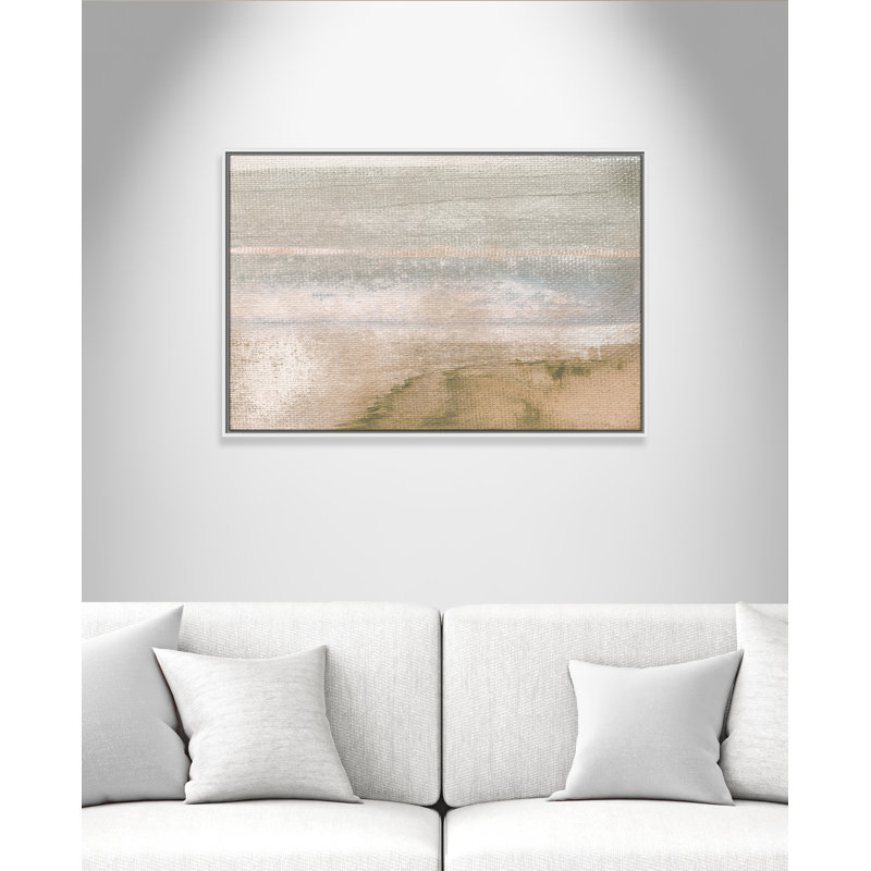 Ardsley - Toile à cadre flottant, L 37,5 po x H 25,5 po, Blanc