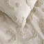 Ensemble d'édredon léopard en chenille Peri Home