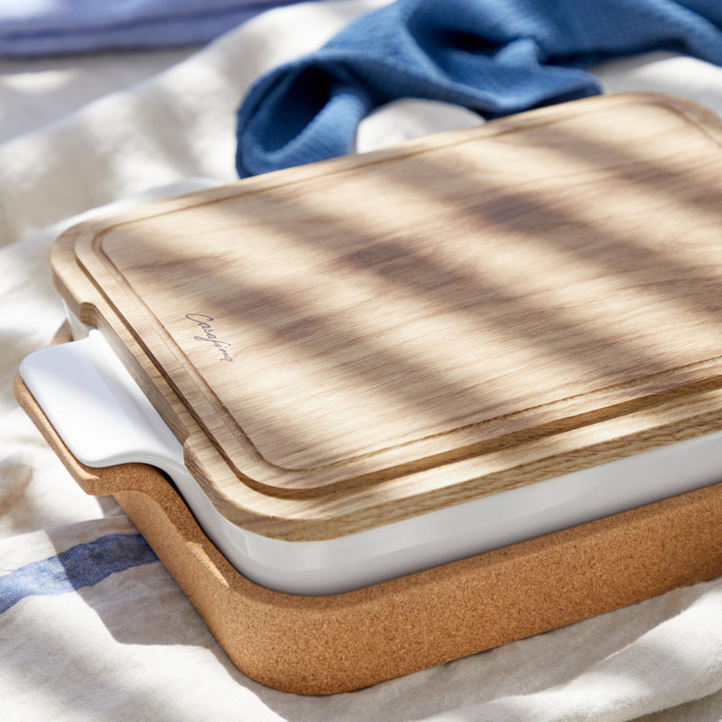 Casafina Ensemble Oak Wood Cutting Board