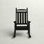 Chaise berçante en bois massif Beda Classic-1631741187