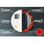 Huldar Glass Flat Wall Mirror