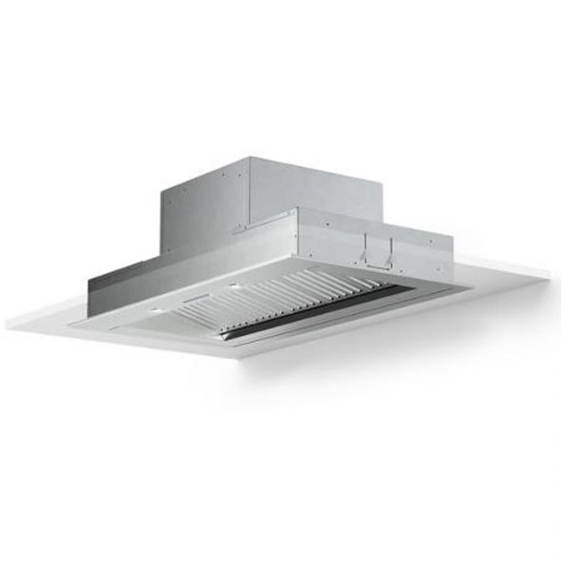 46" Designer 1200 CFM Convertible Insert Range Hood in Silver, 36"