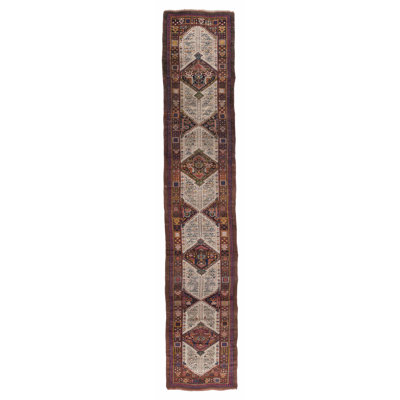 One-of-a-Kind 4'1 X 22'3 Hand Knotted Area Rug