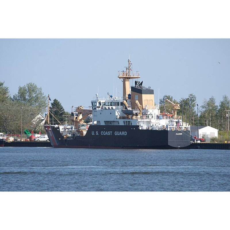 USCGC Alder (WLB-216), modèle de navire, H 10 po x l 36 po x P 5 po