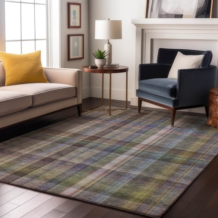 Premium Machine Washable Cerrito AMF534 Pewter Rug