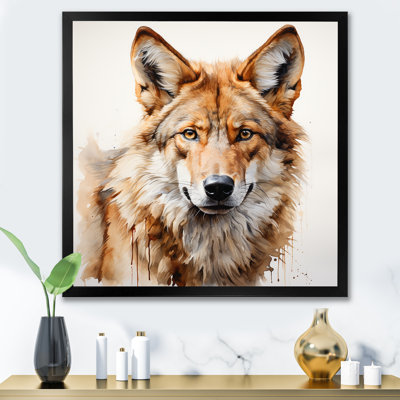 Art mural fantaisiste «Coyote II» - Coyote