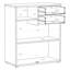 Tavifa Modern cabinet unit with 2 doors and 2 drawers, versatile use for work and living spaces, engineered wood, beige, 73.7 cm W x 85.5 cm H x 34.8 cm D