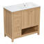 Meuble-lavabo 36 po avec lavabo en céramique