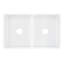 Curington 33" L Double Basin Farmhouse / Apron Kitchen Sink