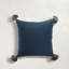 Velvet Chambray Outdoor Throw Pillow-951603376-951603379