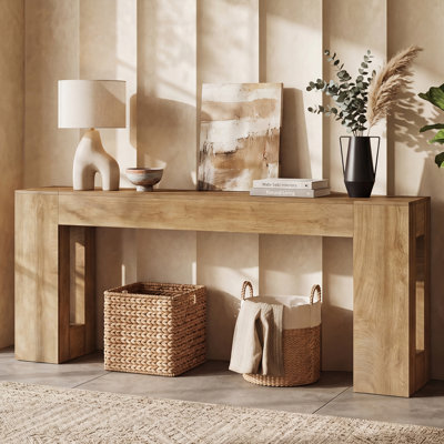 78.74" Extra Long Console Table for Entryway
