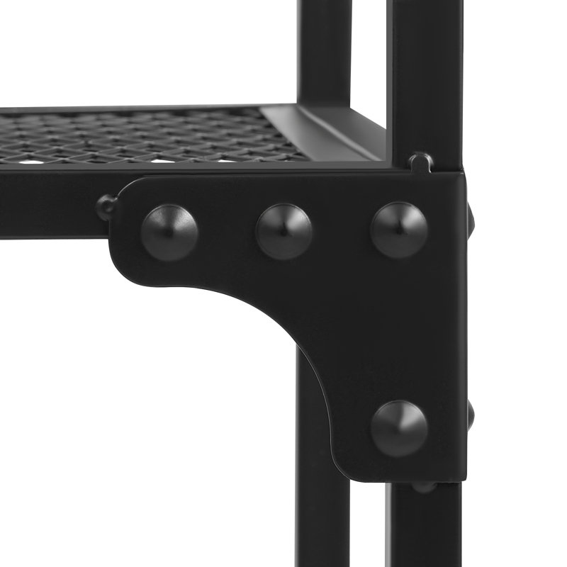 Wall Mounted Bottle Glass Holder, Black