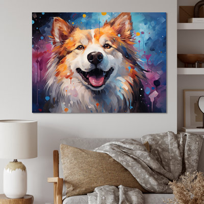 " Dog Akita Aurora "