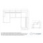Flex Felix 8 Seater Corner Sofa -105278549-105278551