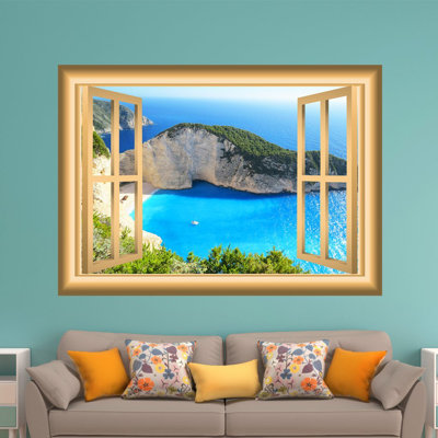 Landscape & Nature Non-Wall Damaging Wall Decal