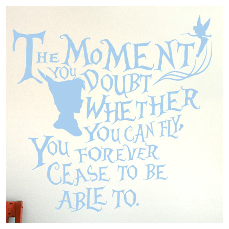 Wall Decal, Light Blue