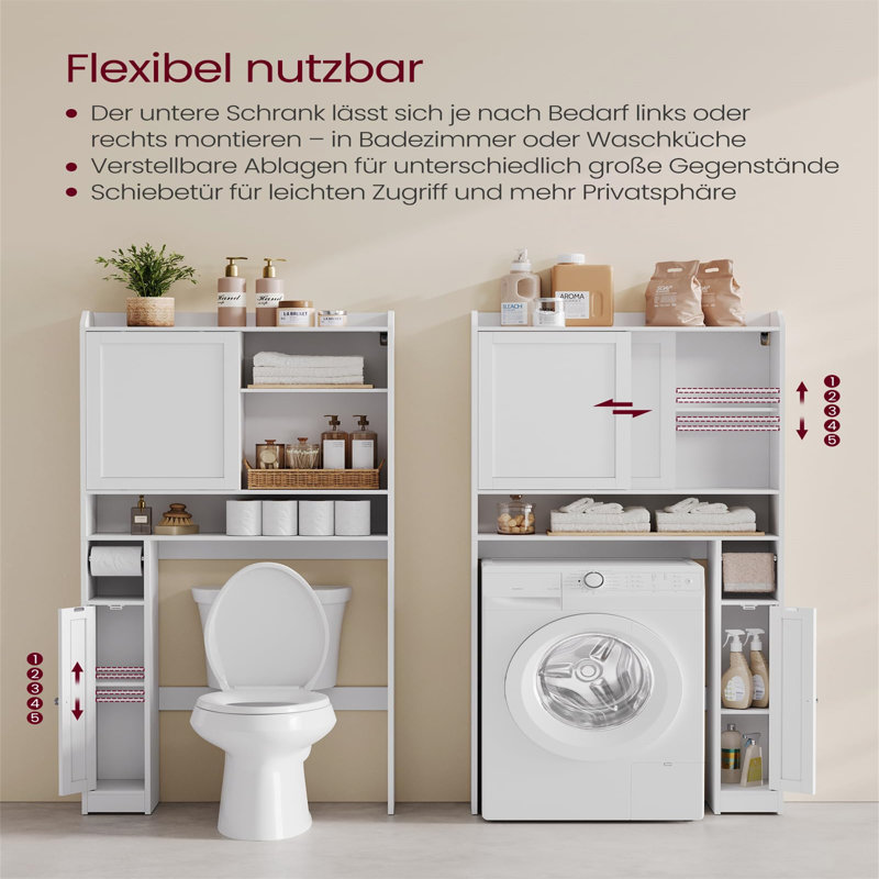 Abdelrauof Over The Toilet Storage