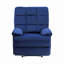 Fauteuil inclinable en velours-1970874506