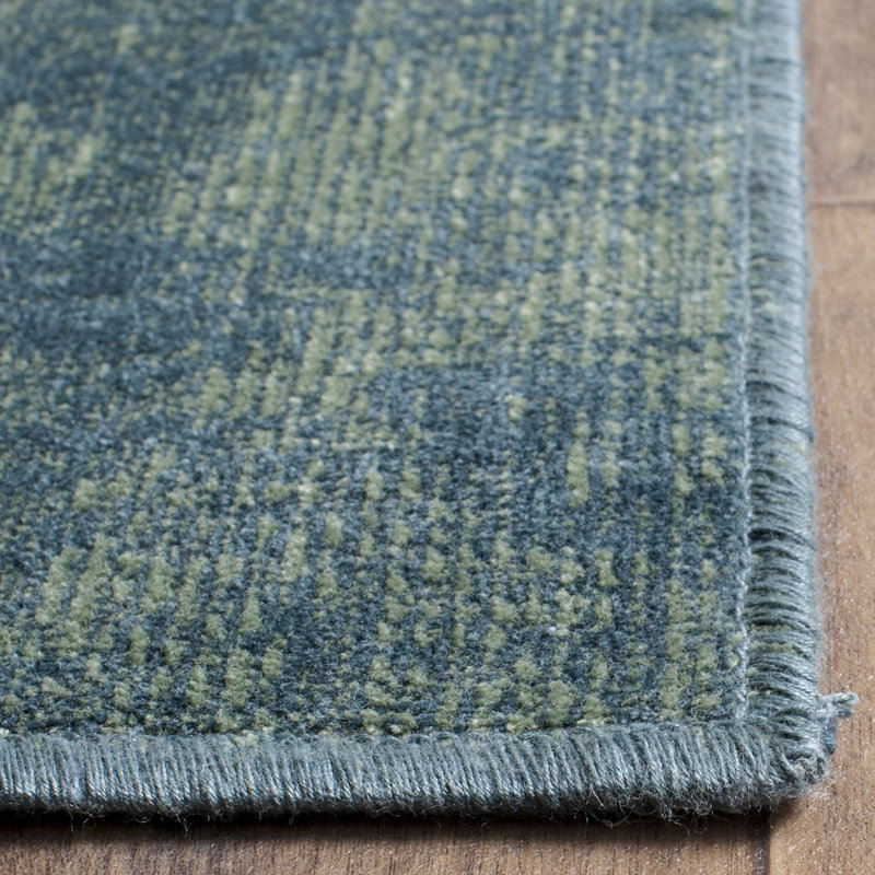 Tapis abstrait Vintage Performance, Rectangle 6 pi 7 po x 9 pi 6 po