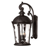 Windsor 3-Light Outdoor Wall Lantern