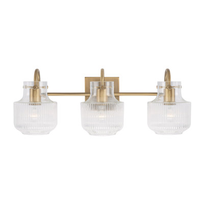 3 - Light Dimmable Vanity Light